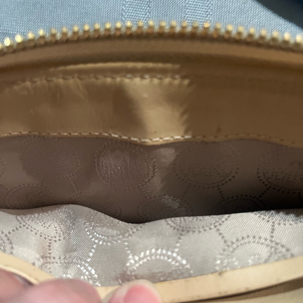 Vintage Michael Kors Monogram Brown Clutch - Picture 7 of 15